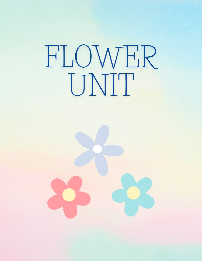 Preschool Flower Unit preview