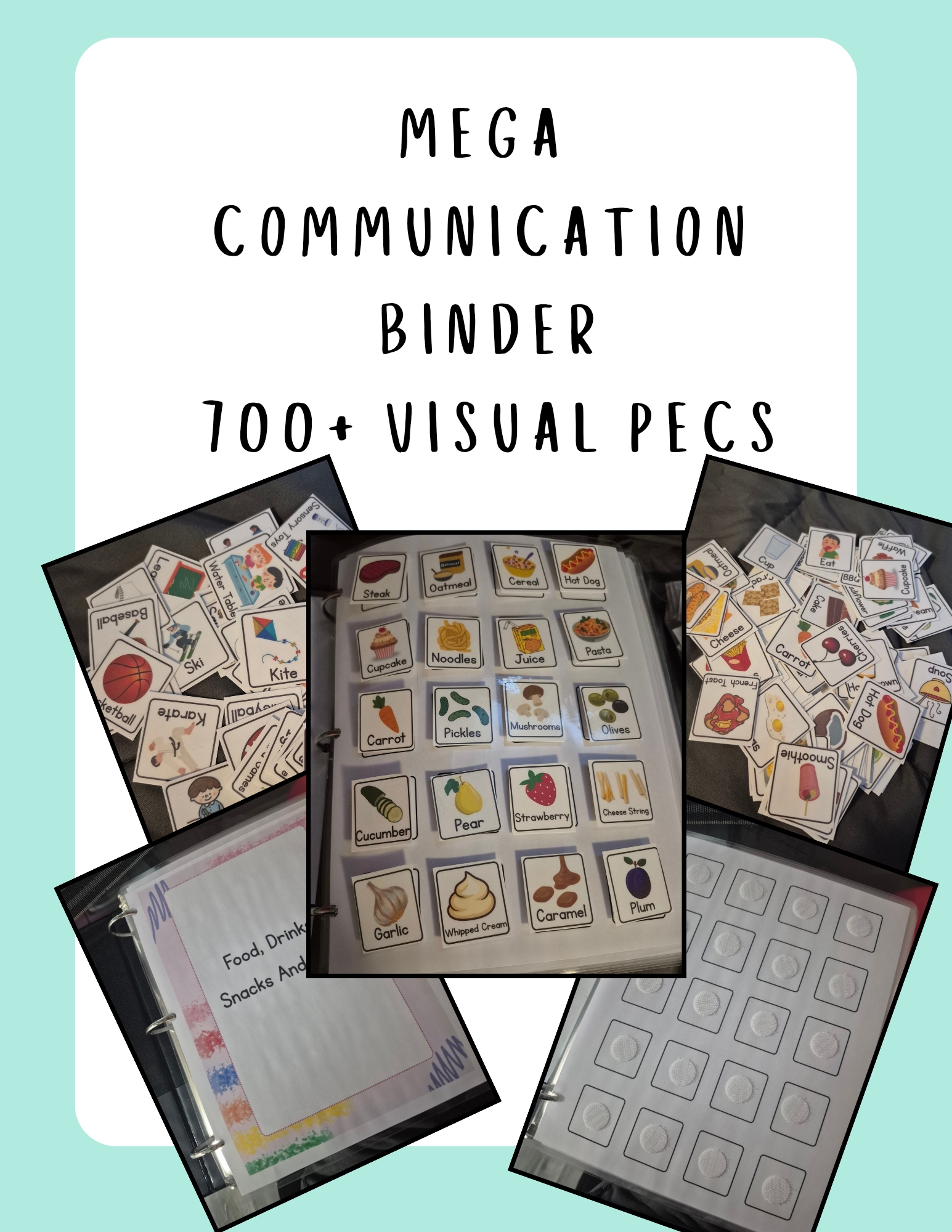 Visual Communication Book | 700+ PECS | Autism & Speech Support |AAC, SPED, SLP preview