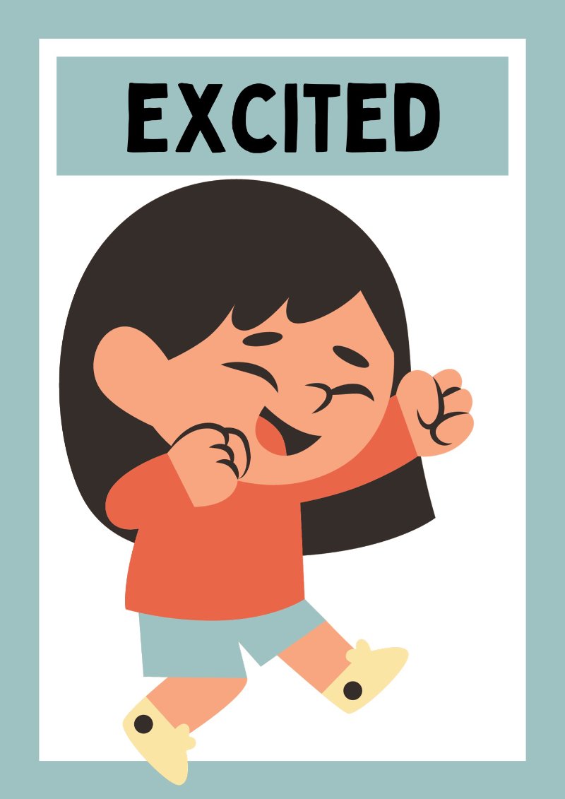 Kindergarten Emotion Flashcards preview