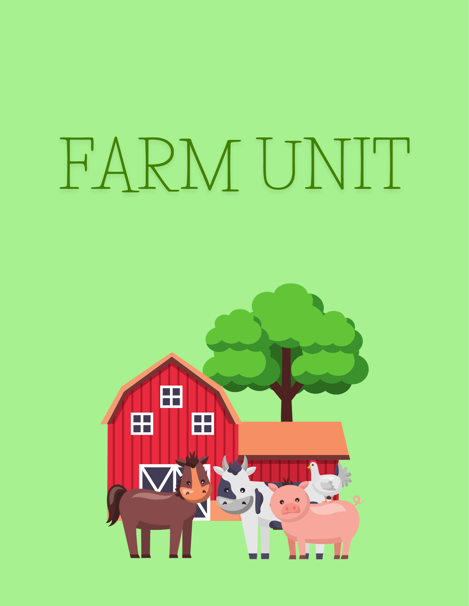 Preschool Farm Unit preview